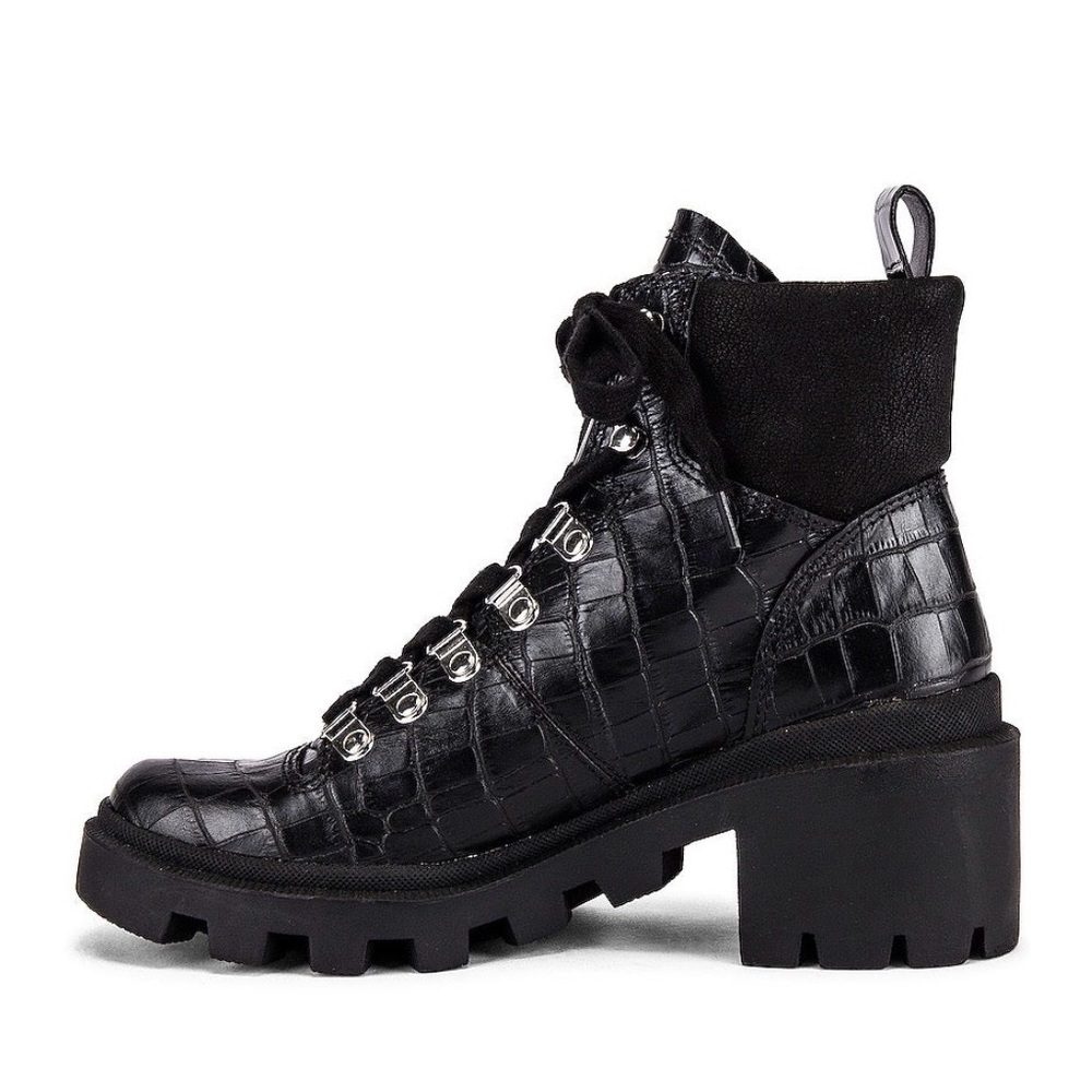 DOLCE VITA RUBI BOOTIE BLACK CROCO